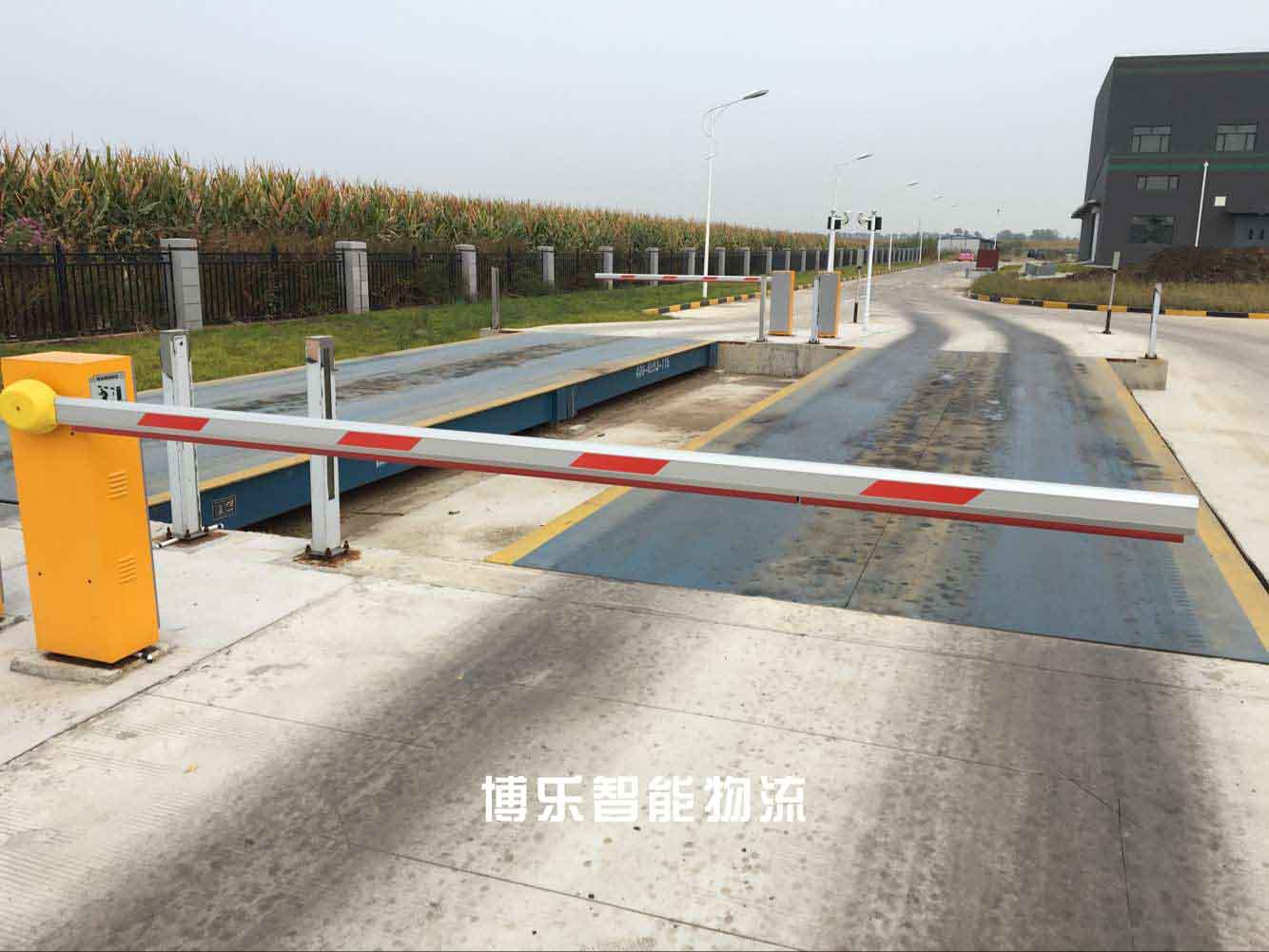 汽車衡稱重系統在垃圾填埋場的應用